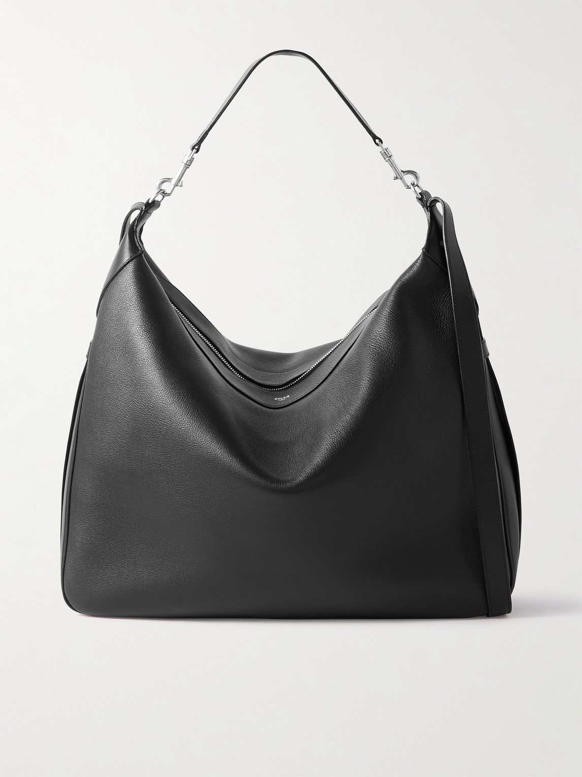 Romy Weekend Full-Grain Leather Messenger Bag