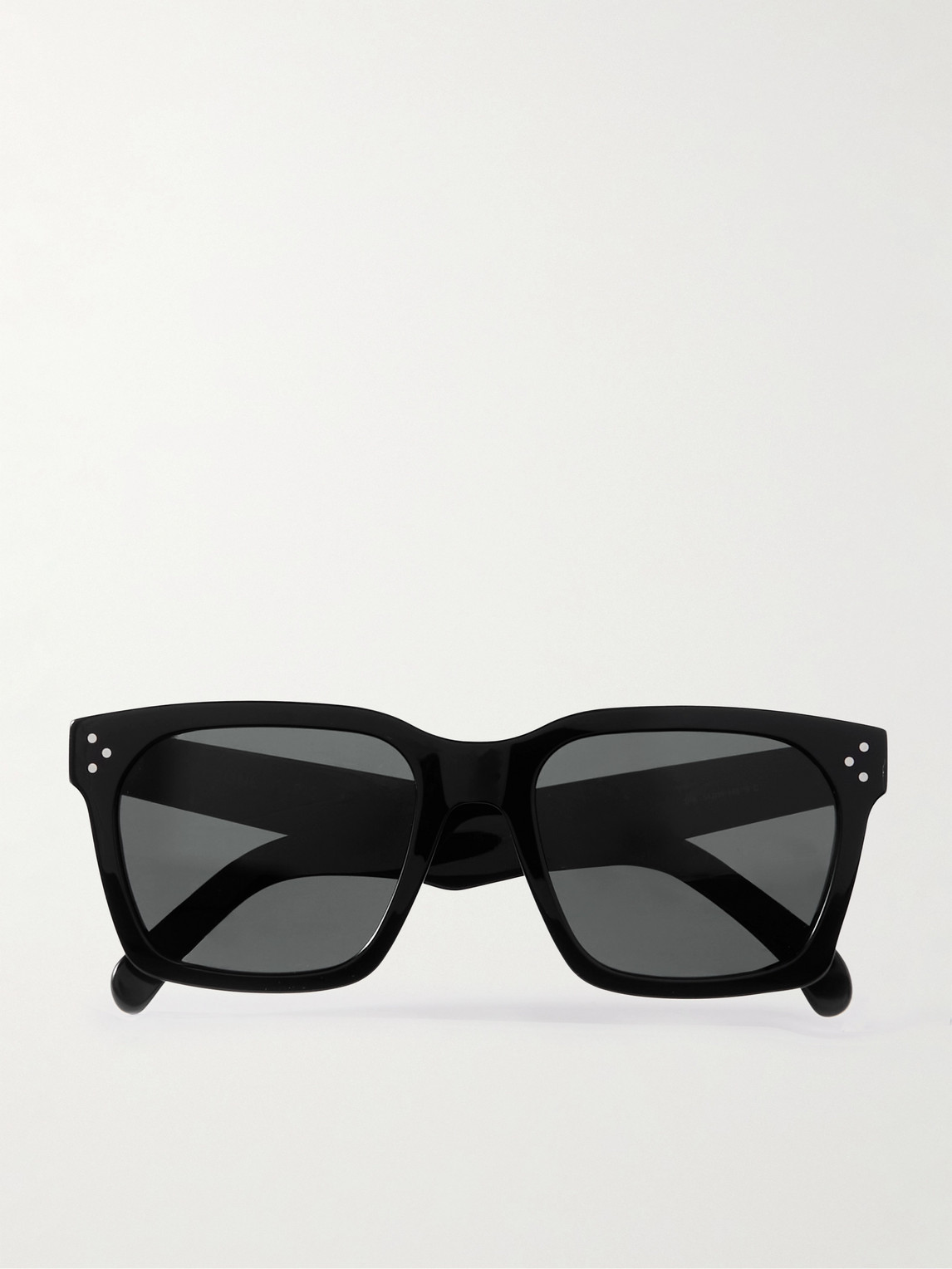 Black Frame 45 Square-Frame Acetate Sunglasses