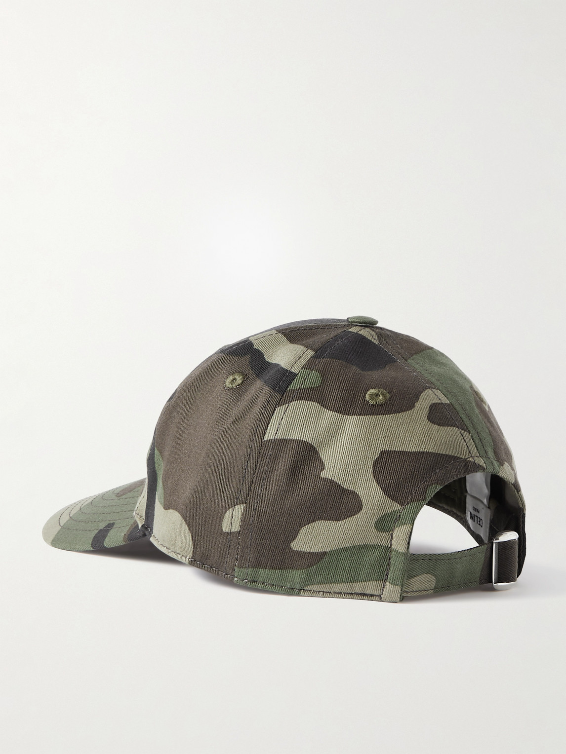 Logo-Embroidered Camouflage-Print Cotton-Twill Baseball Cap — 2