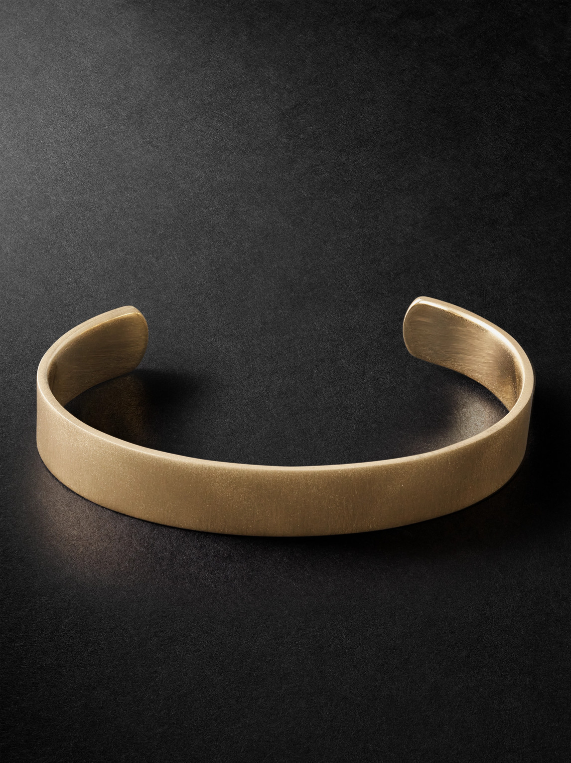 Jacquie Aiche Brushed-Gold Cuff - Men