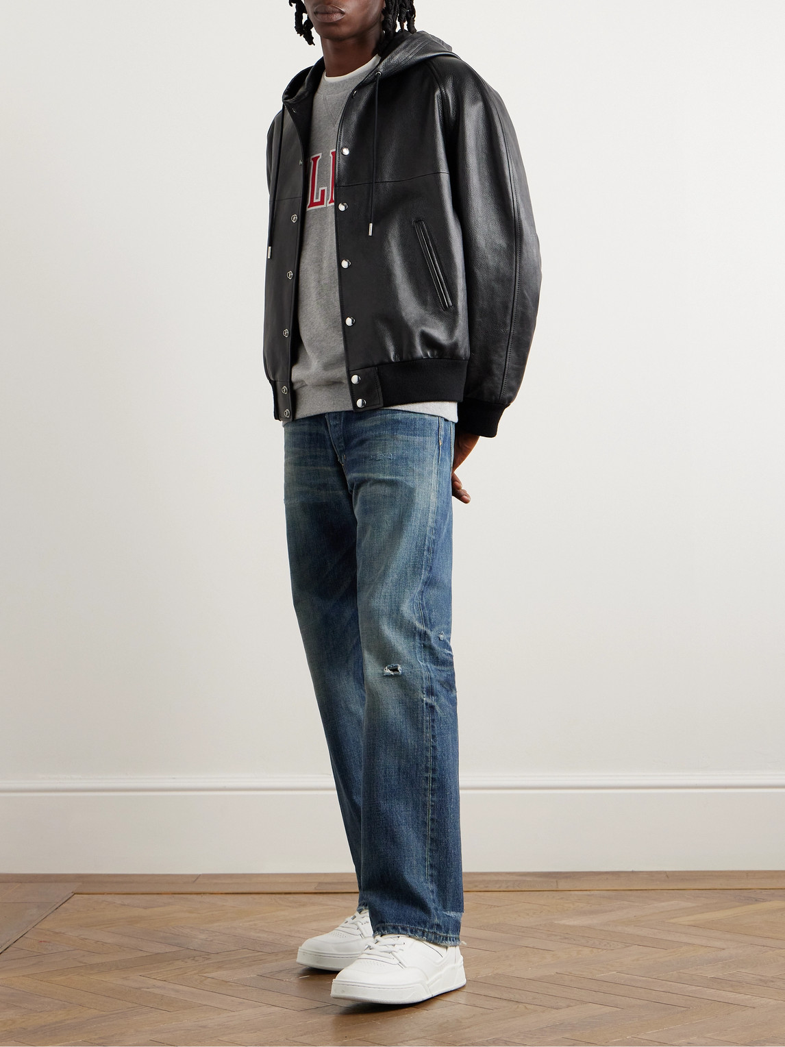 Logo-Print Cotton-Blend Jersey Sweatshirt — 2