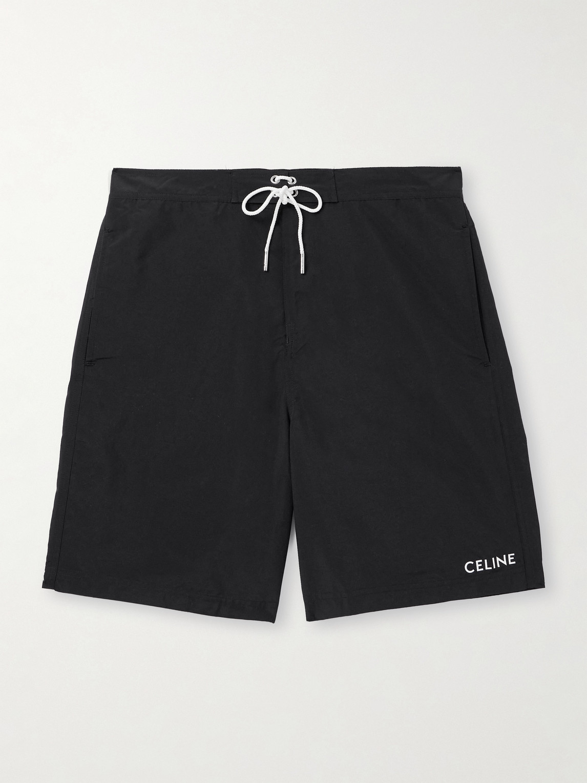 Straight-Leg Long-Length Swim Shorts