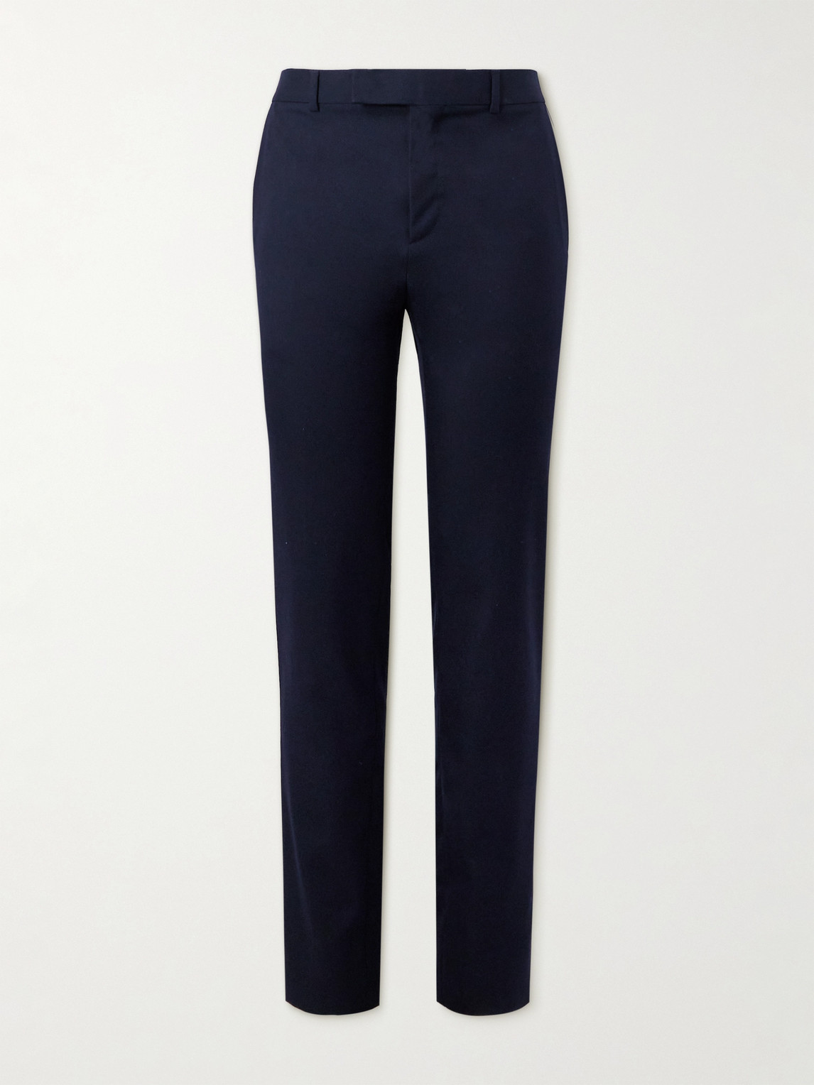 Slim-Fit Cotton-Gabardine Trousers