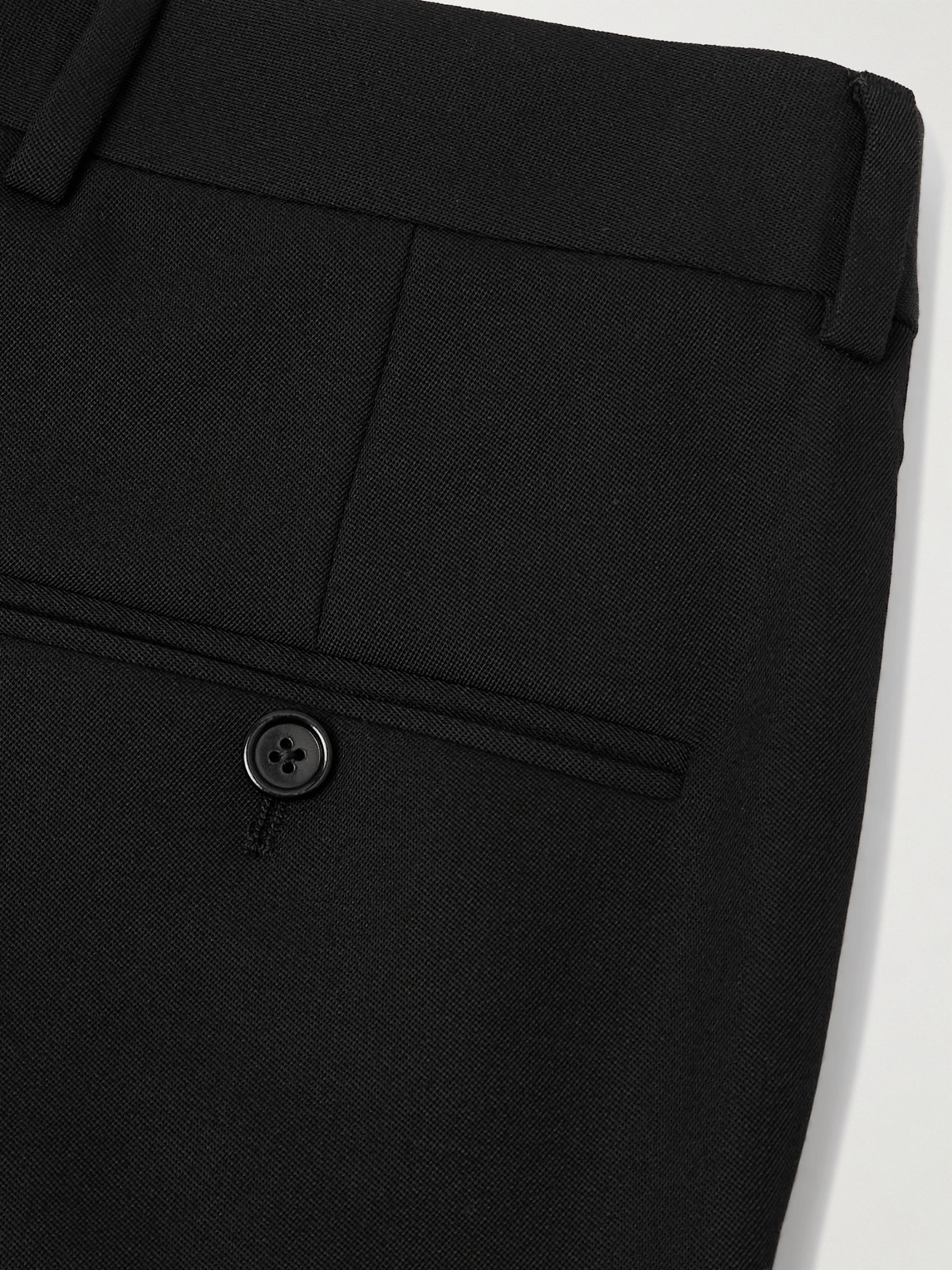 Celine Slim-fit Worsted Wool-gabardine Suit Trousers In Multi