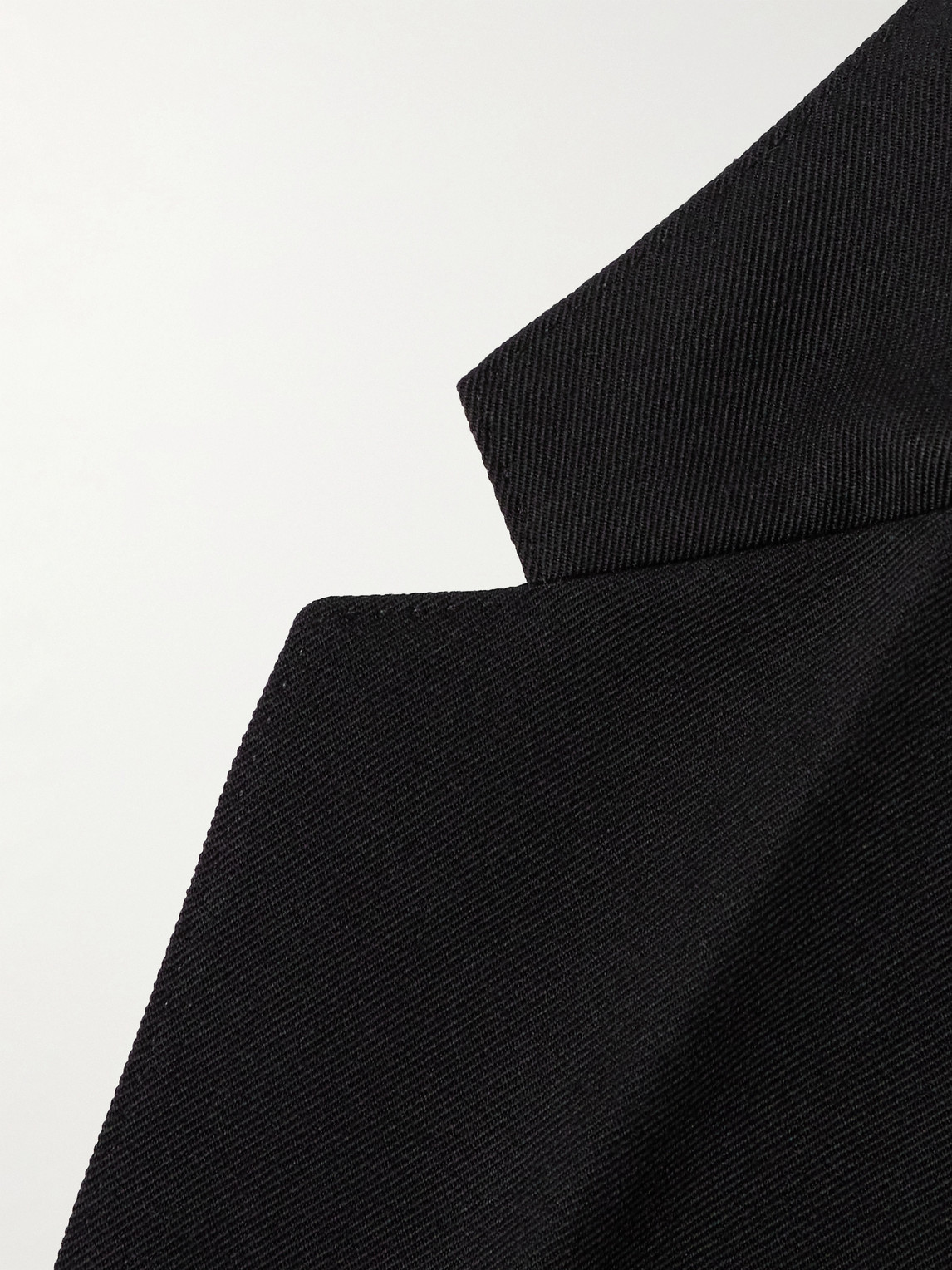 Celine Wool-gabardine Suit Jacket In Black