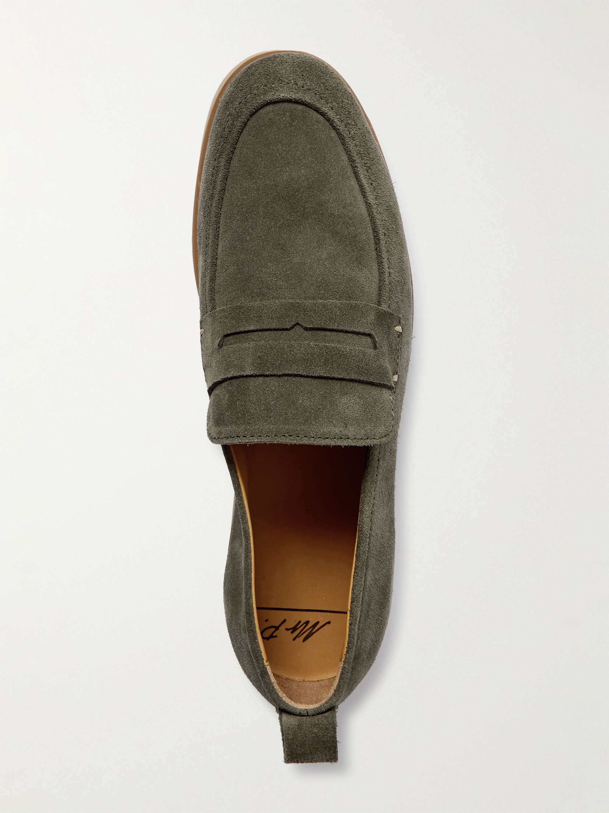 MR P. Mocassini in Regenerated Suede by evolo®