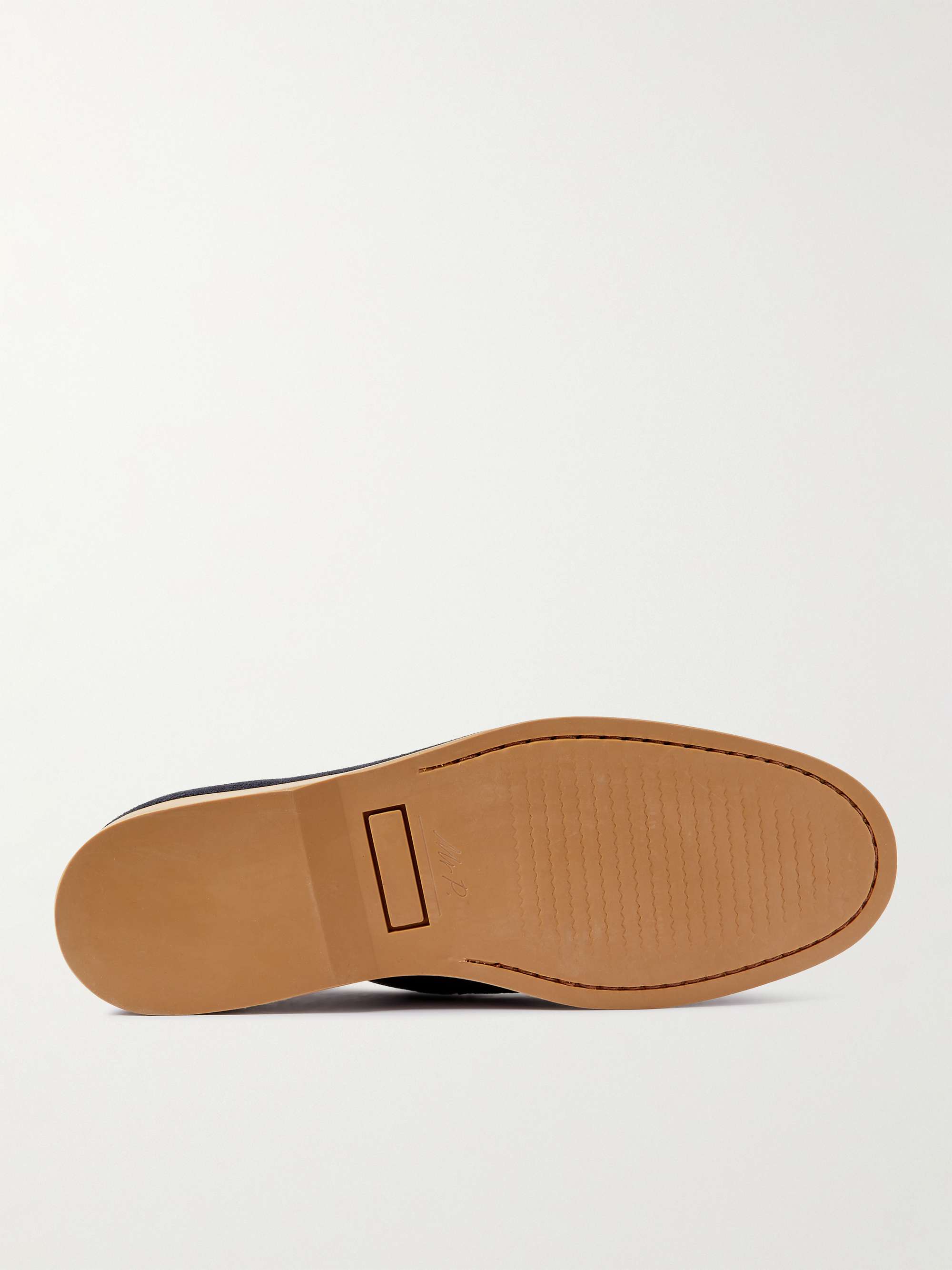 MR P. Regenerated Suede by evolo® Penny Loafers