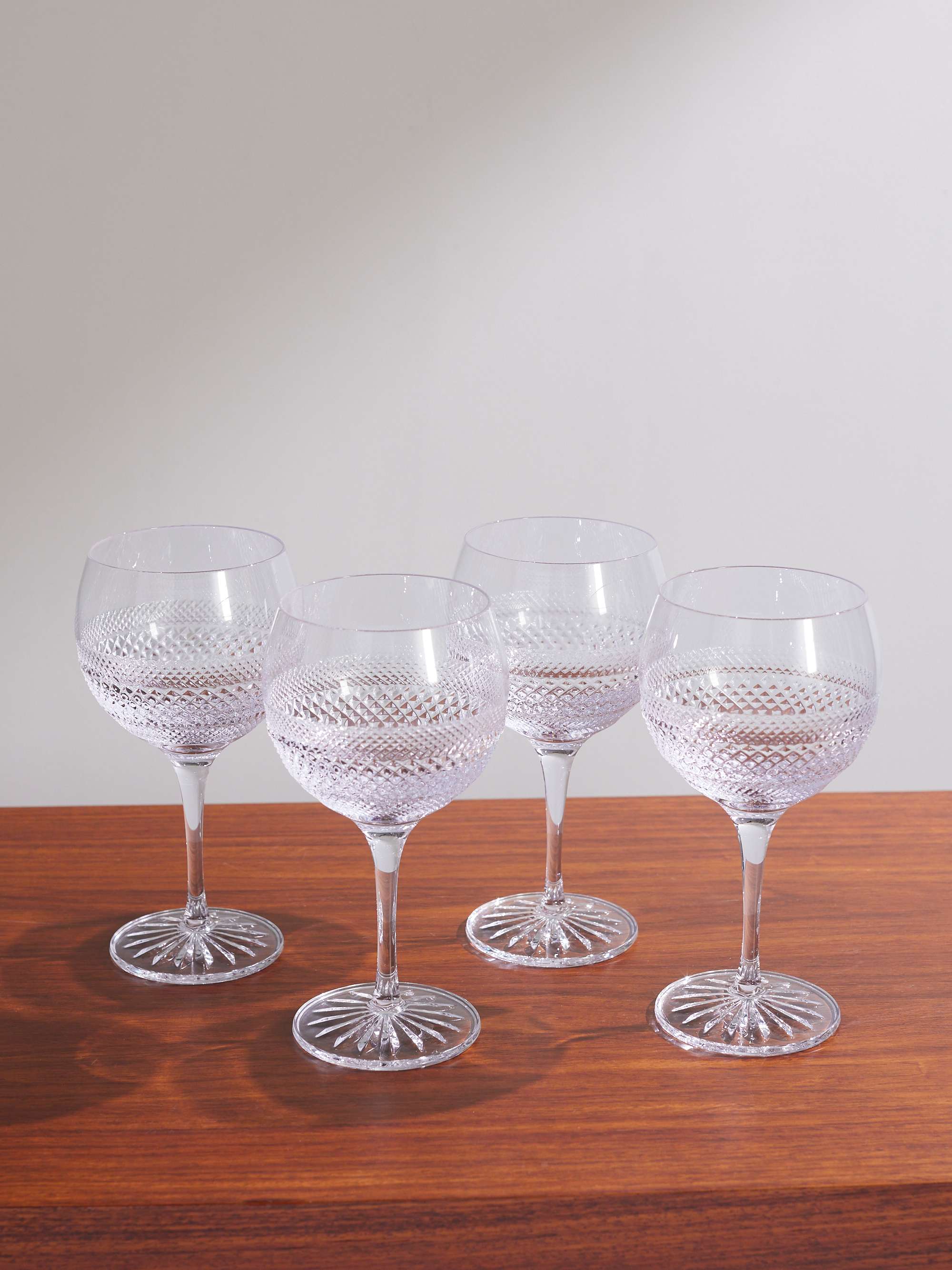 Fluted Wine Glass, Set of Four - Soho Home