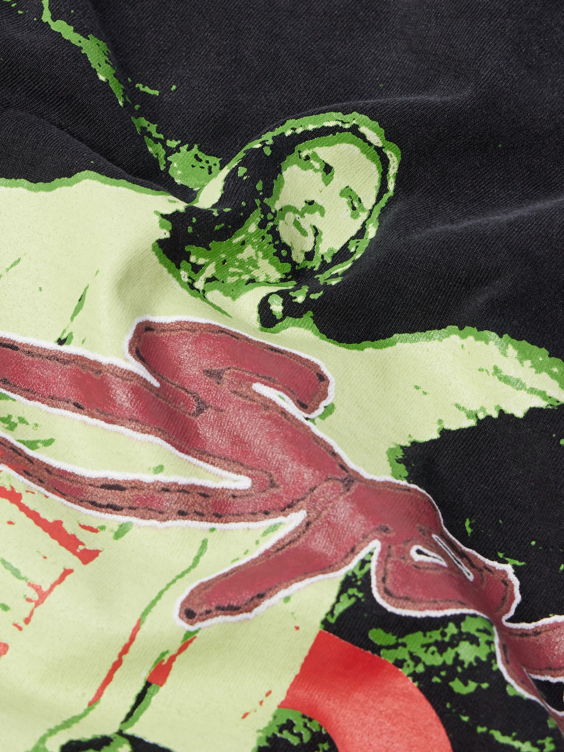 【RRR123】JESUS SPORT SS TEE 新品未使用 RRR123 Jesus Sport Oversized Logo-Appliquéd Printed Cotton-Jersey