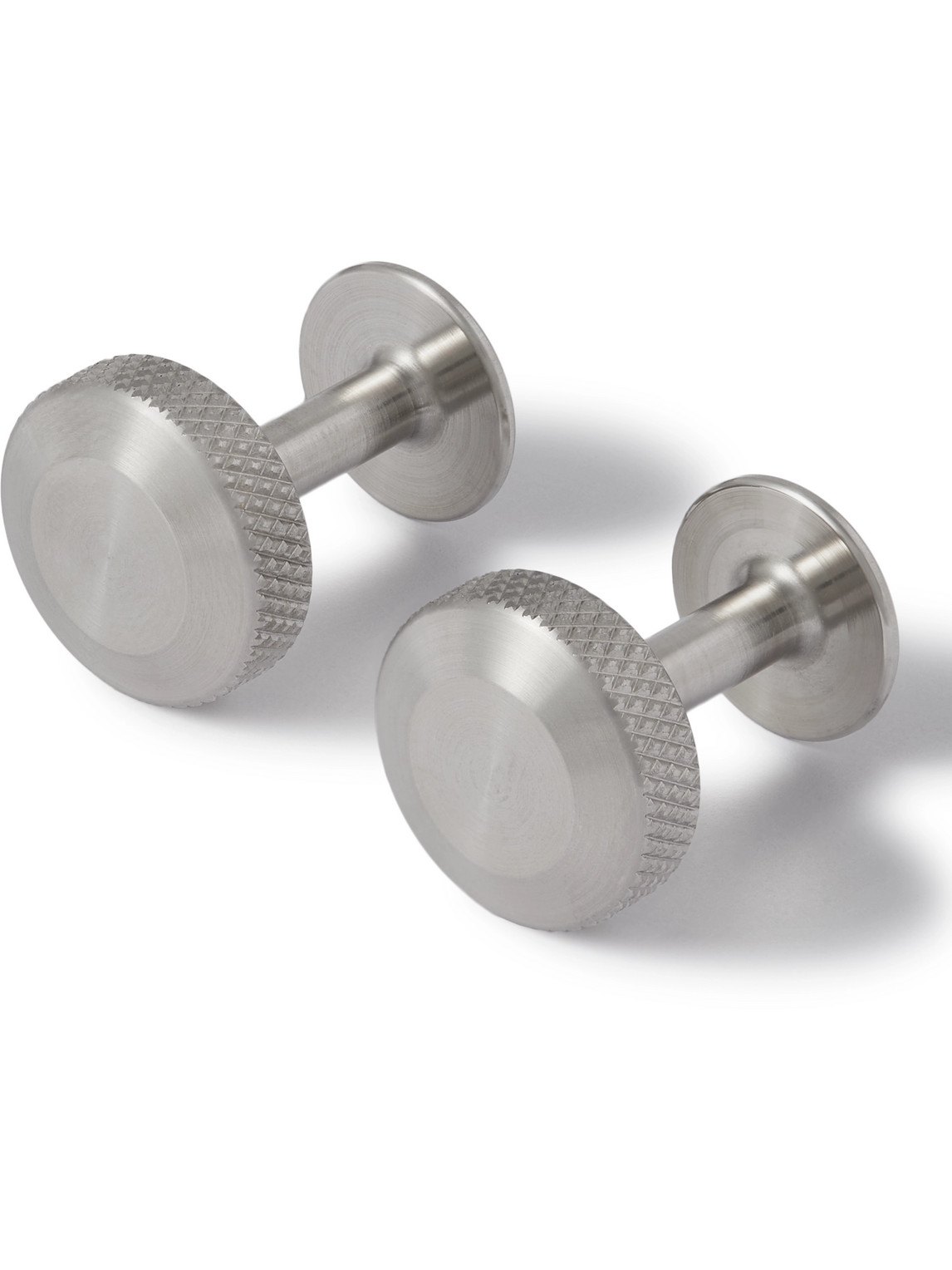 Alice Made This Oliver Stainless Steel Cufflinks In Metallic
