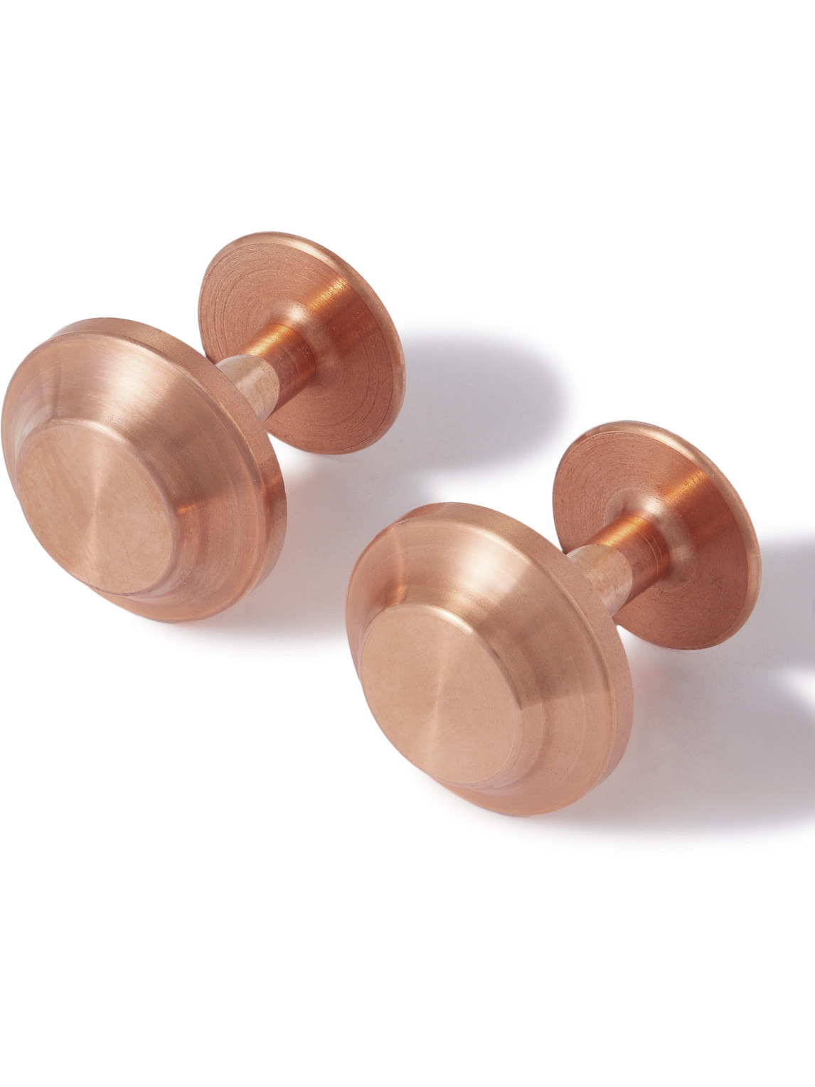 Alice Made This Edward Gold-tone Cufflinks In Pink