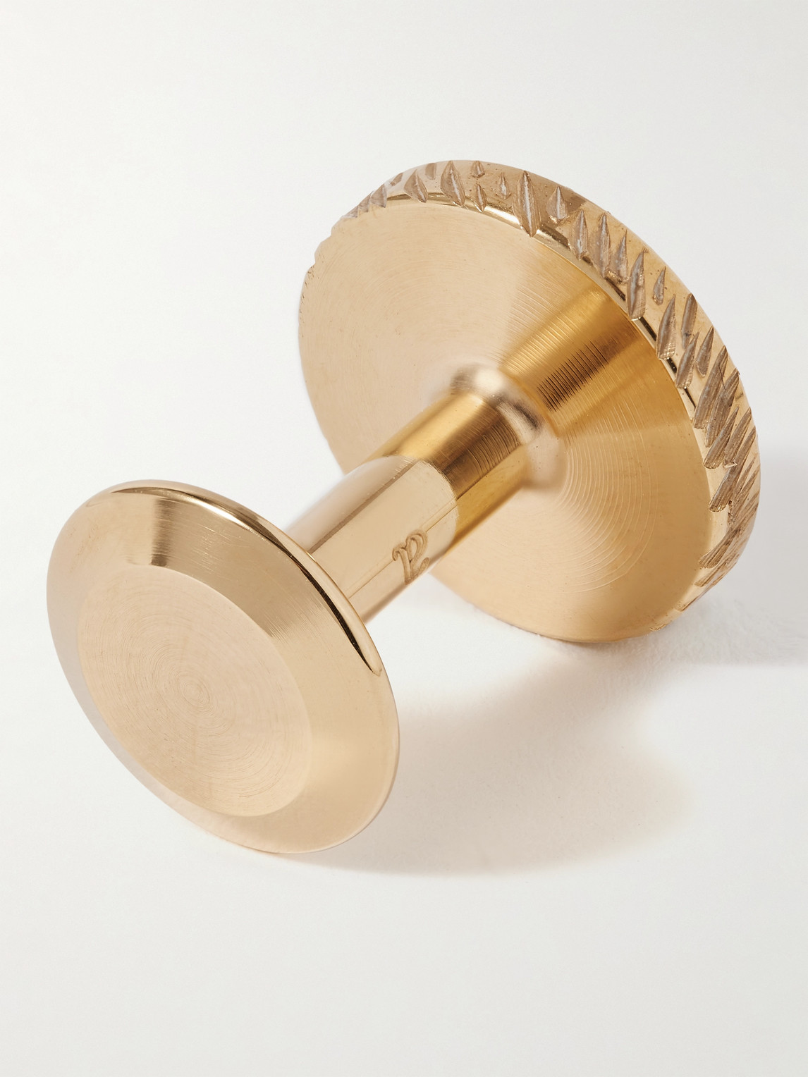 Shop Alice Made This James Brass Cufflinks In Gold