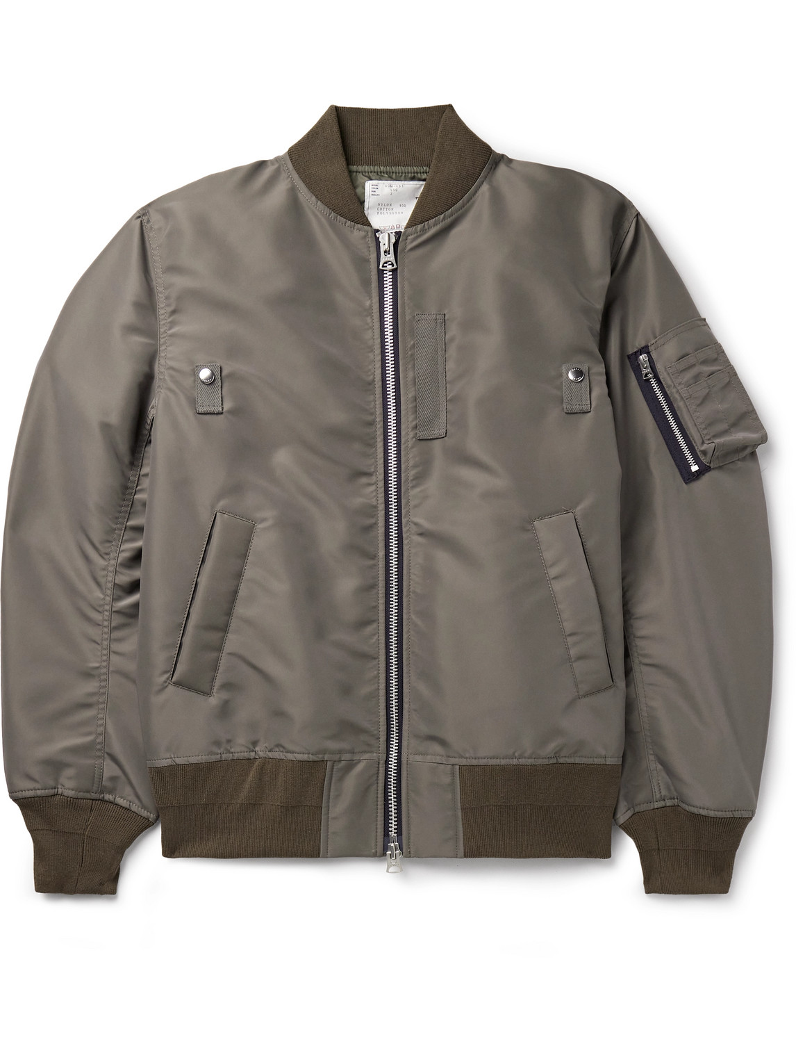 Sacai Nylon Bomber Jacket | Smart Closet