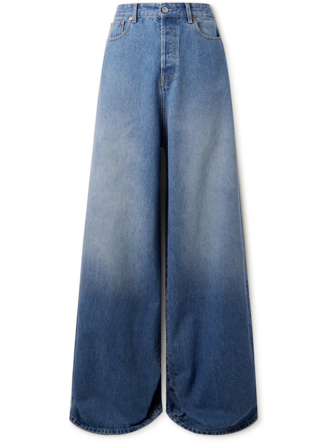 Vetements Big Shape Wide-leg Jeans In Blue