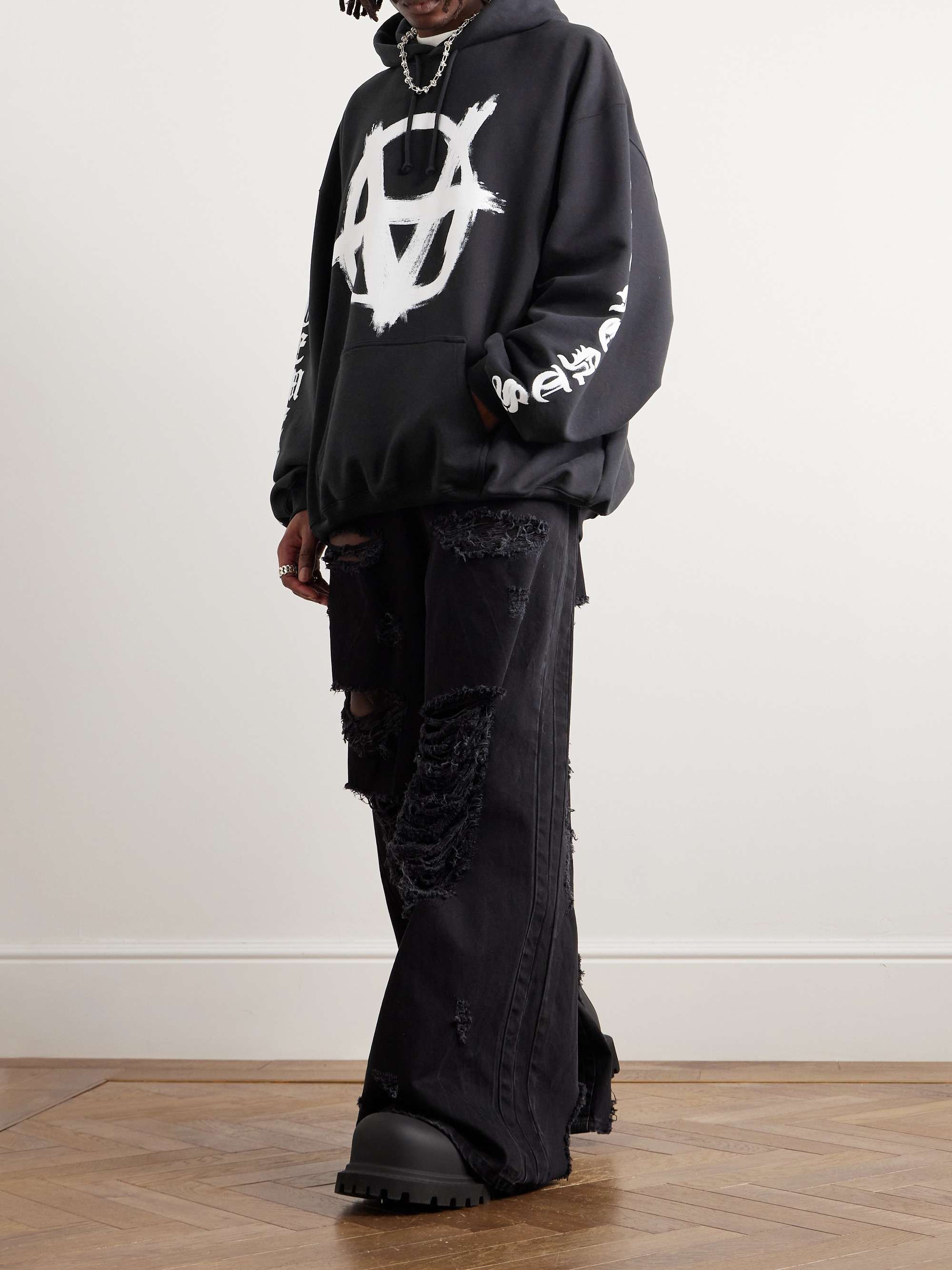 Simple casual hotsell anarchy hoodie