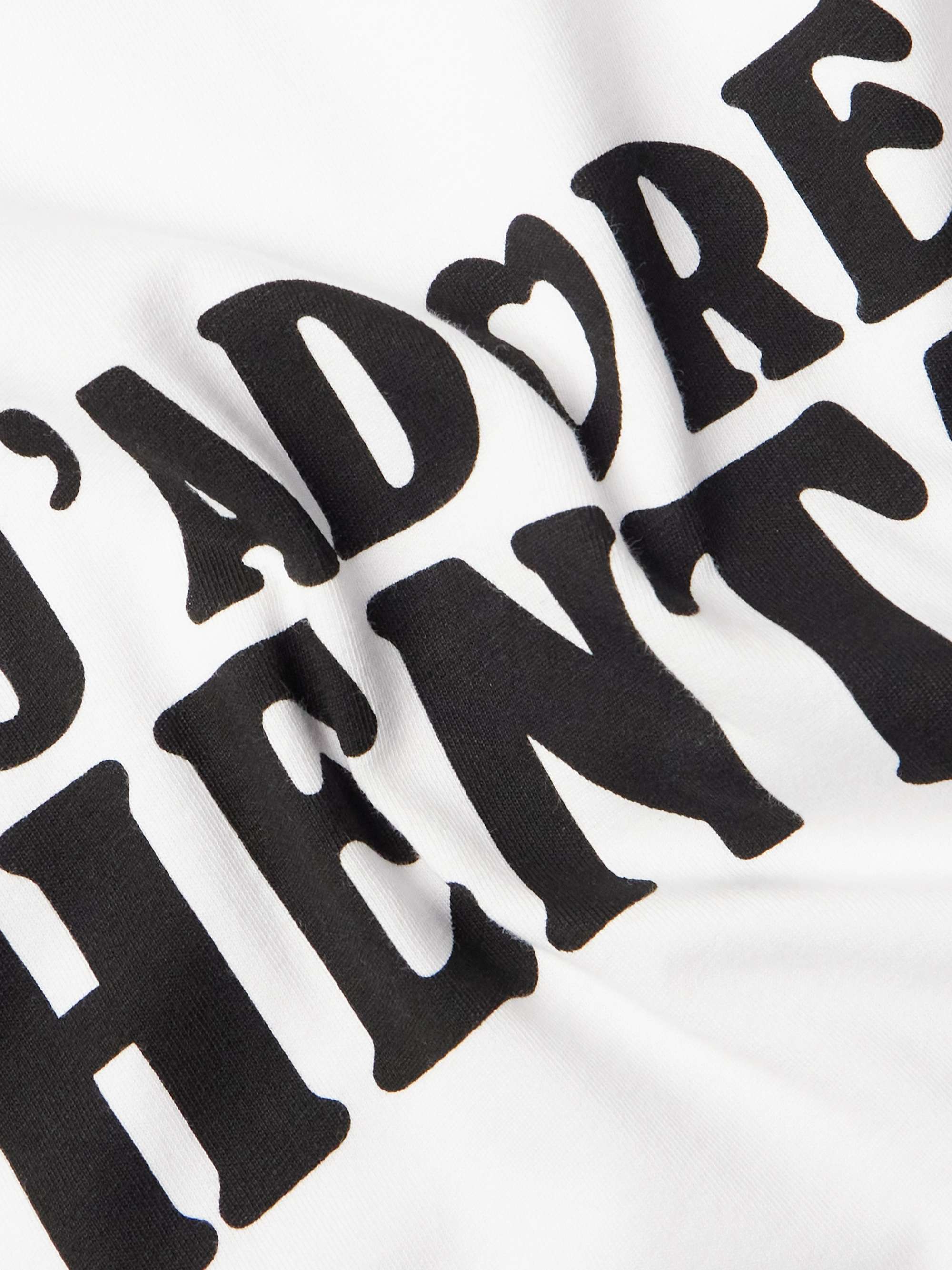 VETEMENTS Printed Cotton-Jersey T-Shirt for Men | MR PORTER VETEMENTS Printed Cotton-Jersey T-Shirt for Men | MR PORTER
