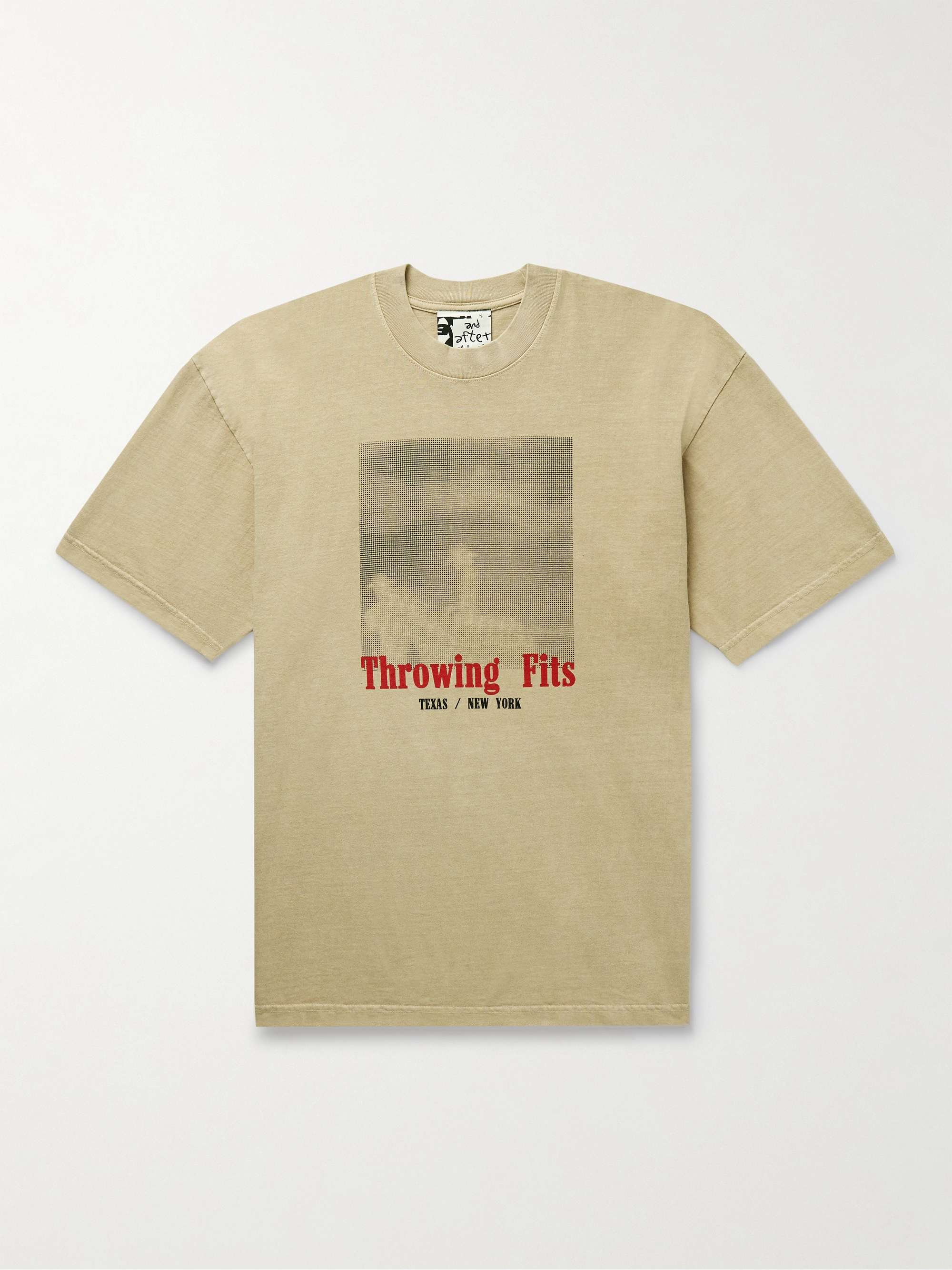 ANDAFTERTHAT + Throwing Fits Skyline Logo-Print Cotton-Jersey T-Shirt for  Men | MR PORTER