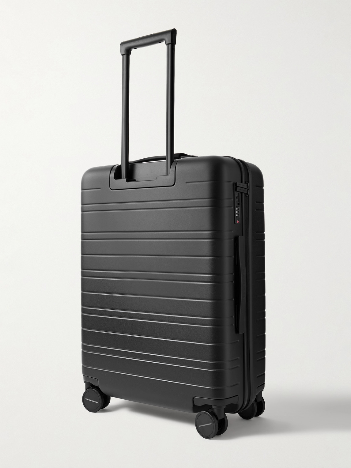 Shop Horizn Studios M5 Cabin Essential 55cm Polycarbonate And Nylon Suitcase In Black