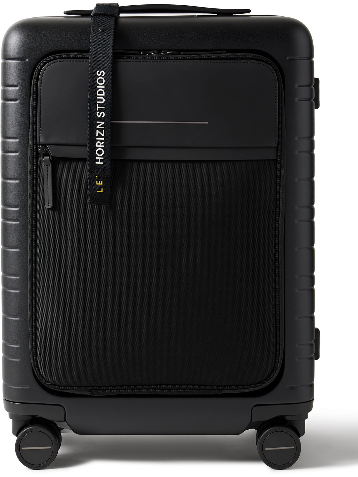 Horizn Studios M5 Cabin Essential 55cm Polycarbonate And Nylon Suitcase In Black