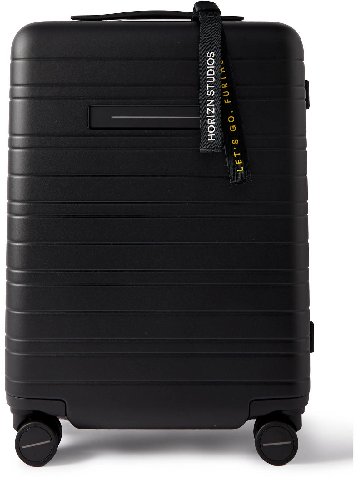 Horizn Studios H5 Essential Id 55cm Polycarbonate Suitcase In Black