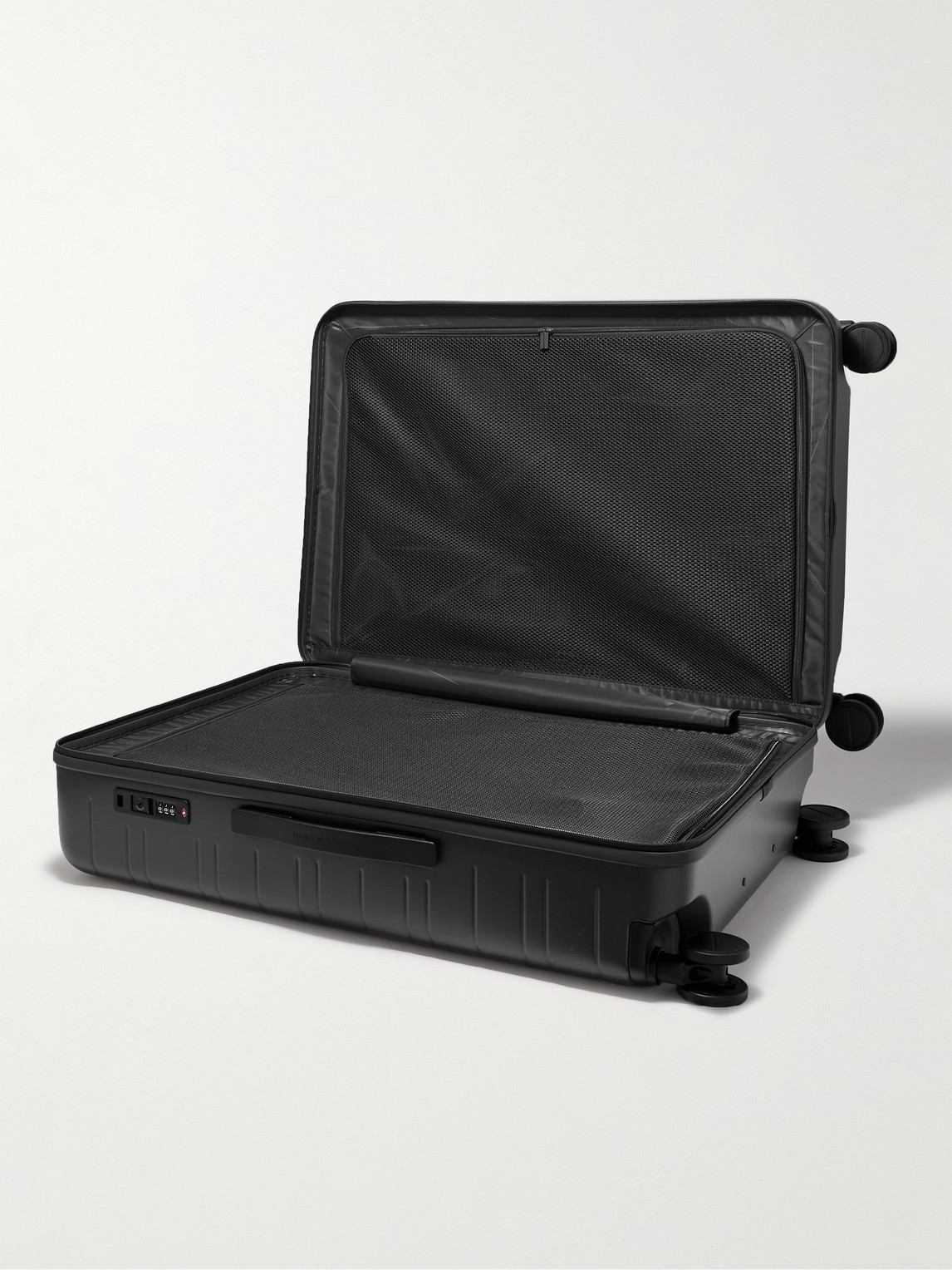 Shop Horizn Studios H7 Essential 77cm Polycarbonate Suitcase In Black