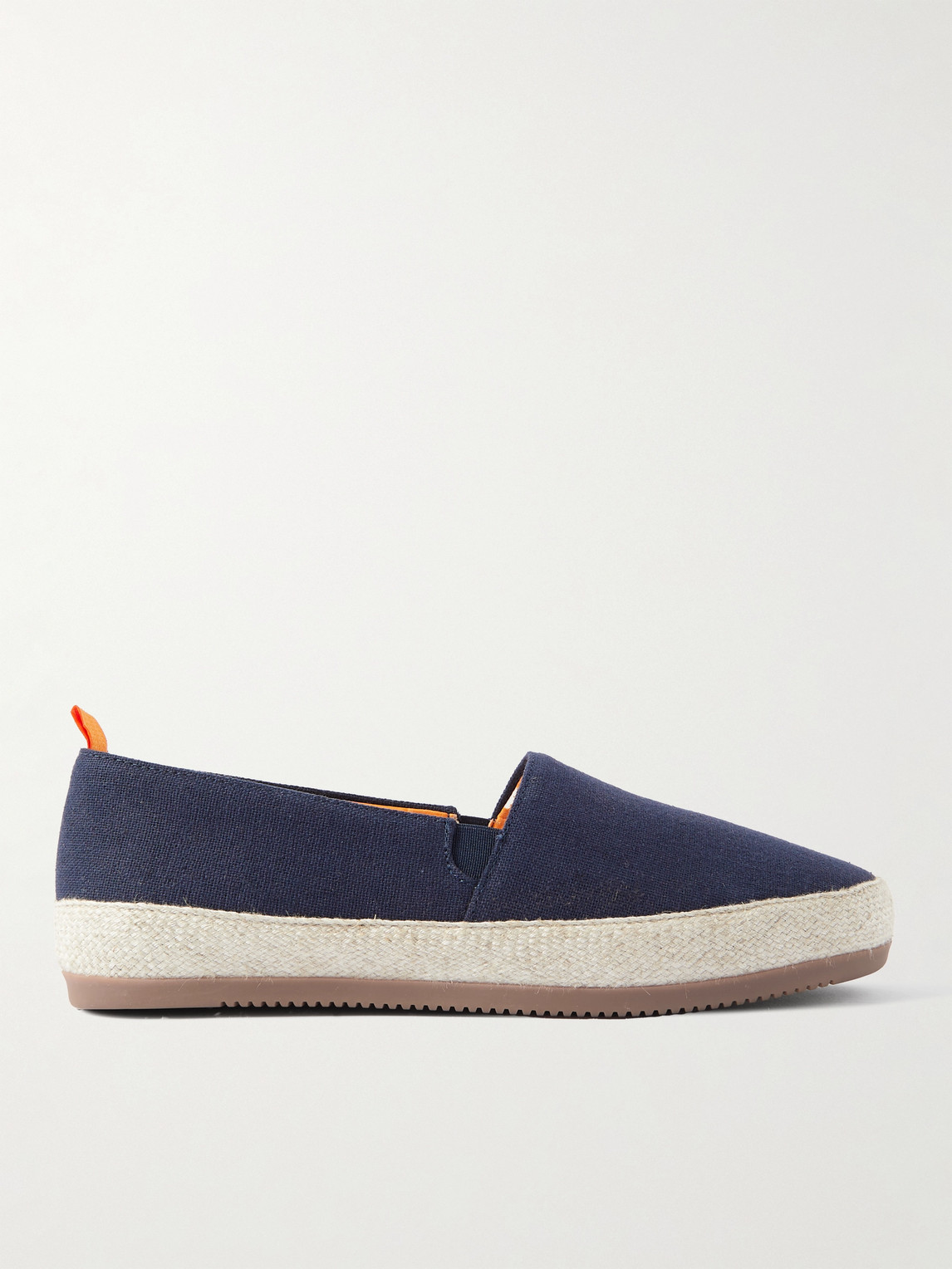 Mulo Linen Espadrilles In Blue
