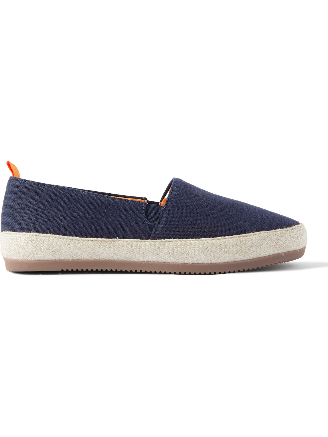 Mulo Linen Espadrilles In Blue