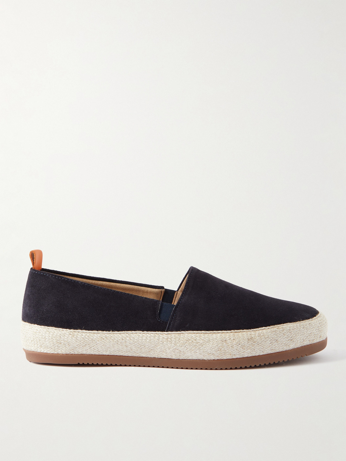 Mulo Suede Espadrilles In Blue
