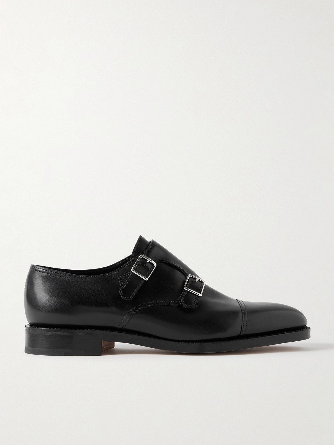John Lobb William Leather Monk-Strap Shoes - Men