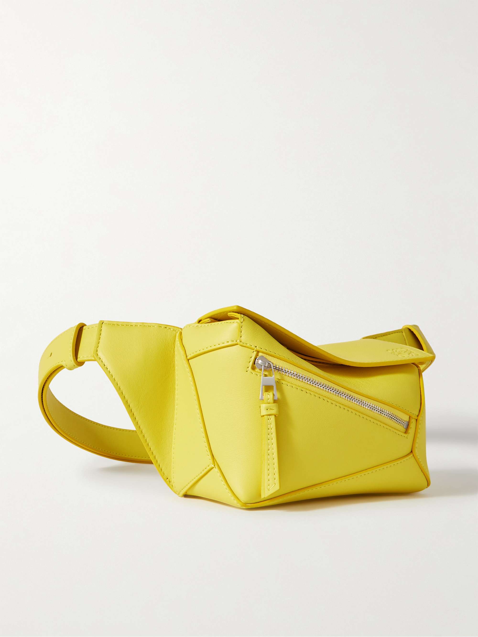 Shop LOEWE Mini Puzzle Leather Bag