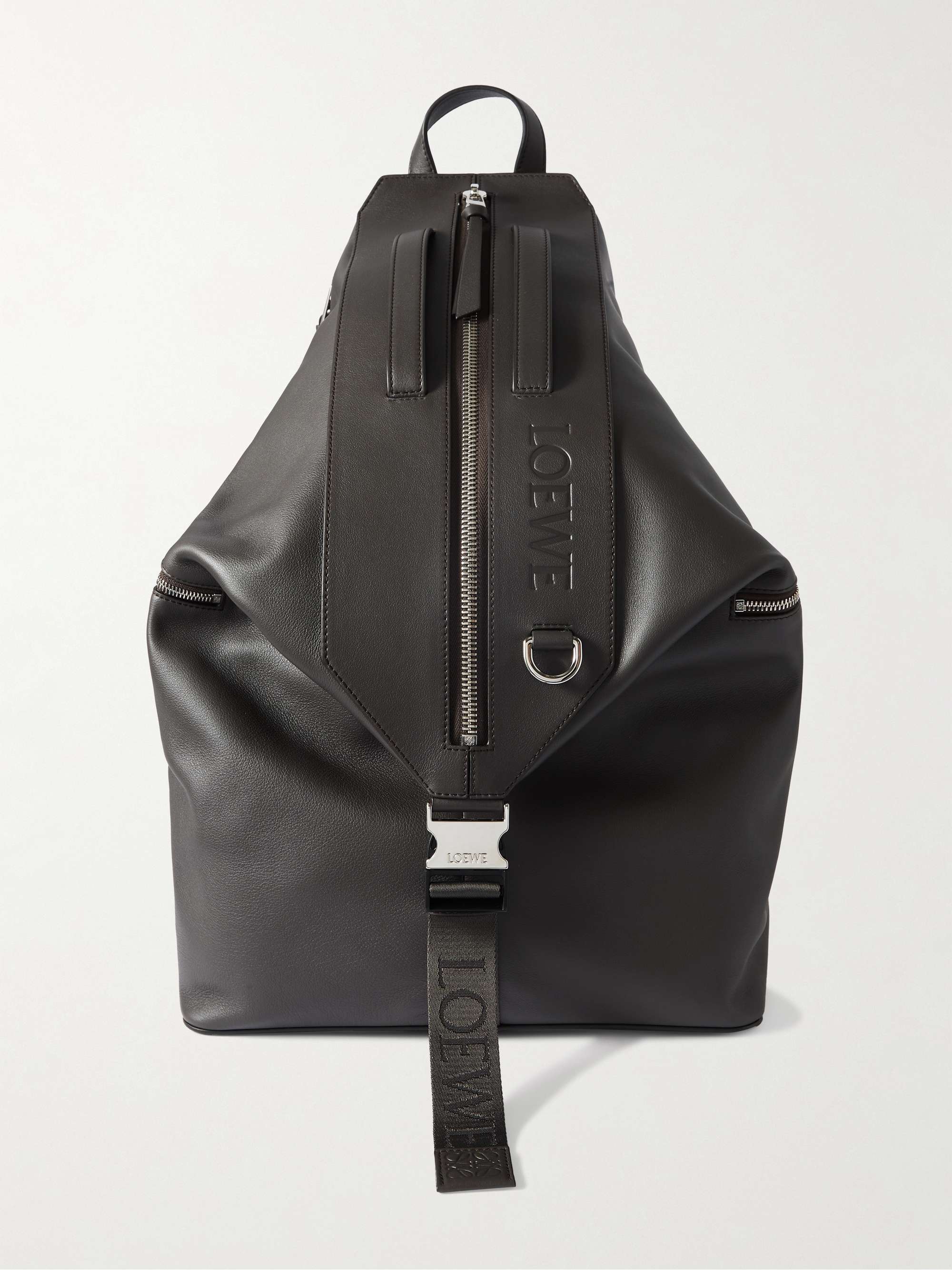 All in One Leather Backpack-Now with Detachable Straps