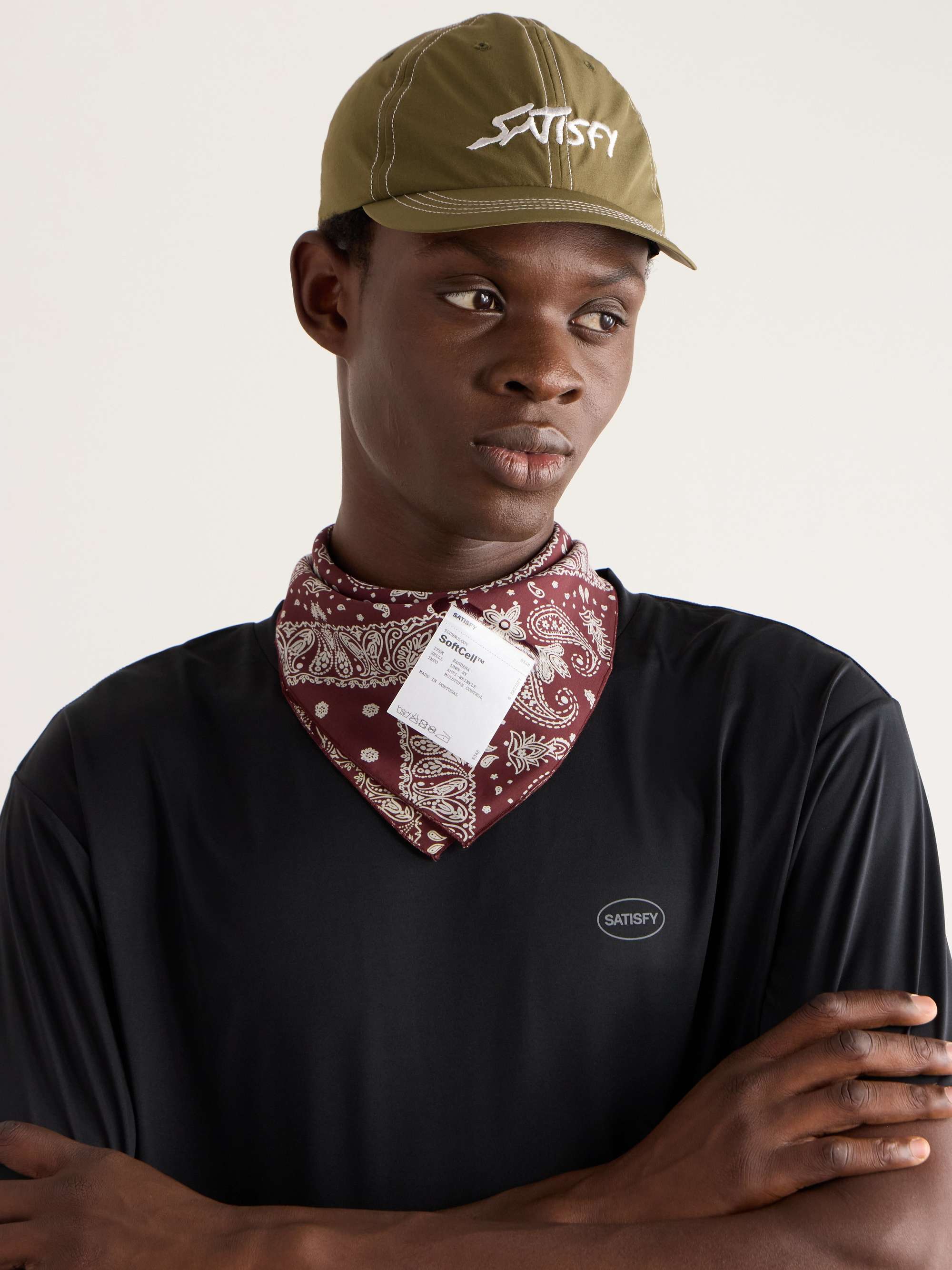 SATISFY Logo-Embroidered PeaceShell™ Cap for Men | MR PORTER