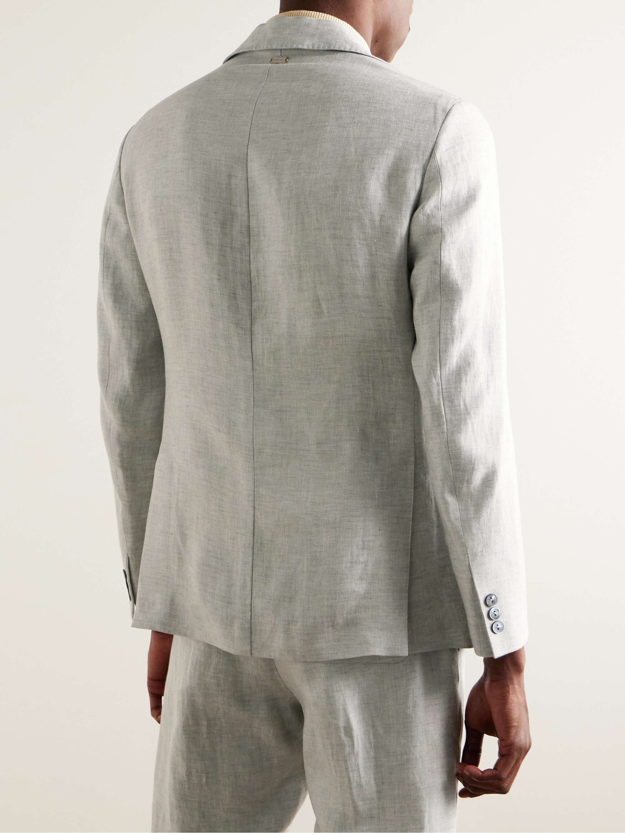 AGNONA Linen-Twill Suit Jacket for Men | MR PORTER