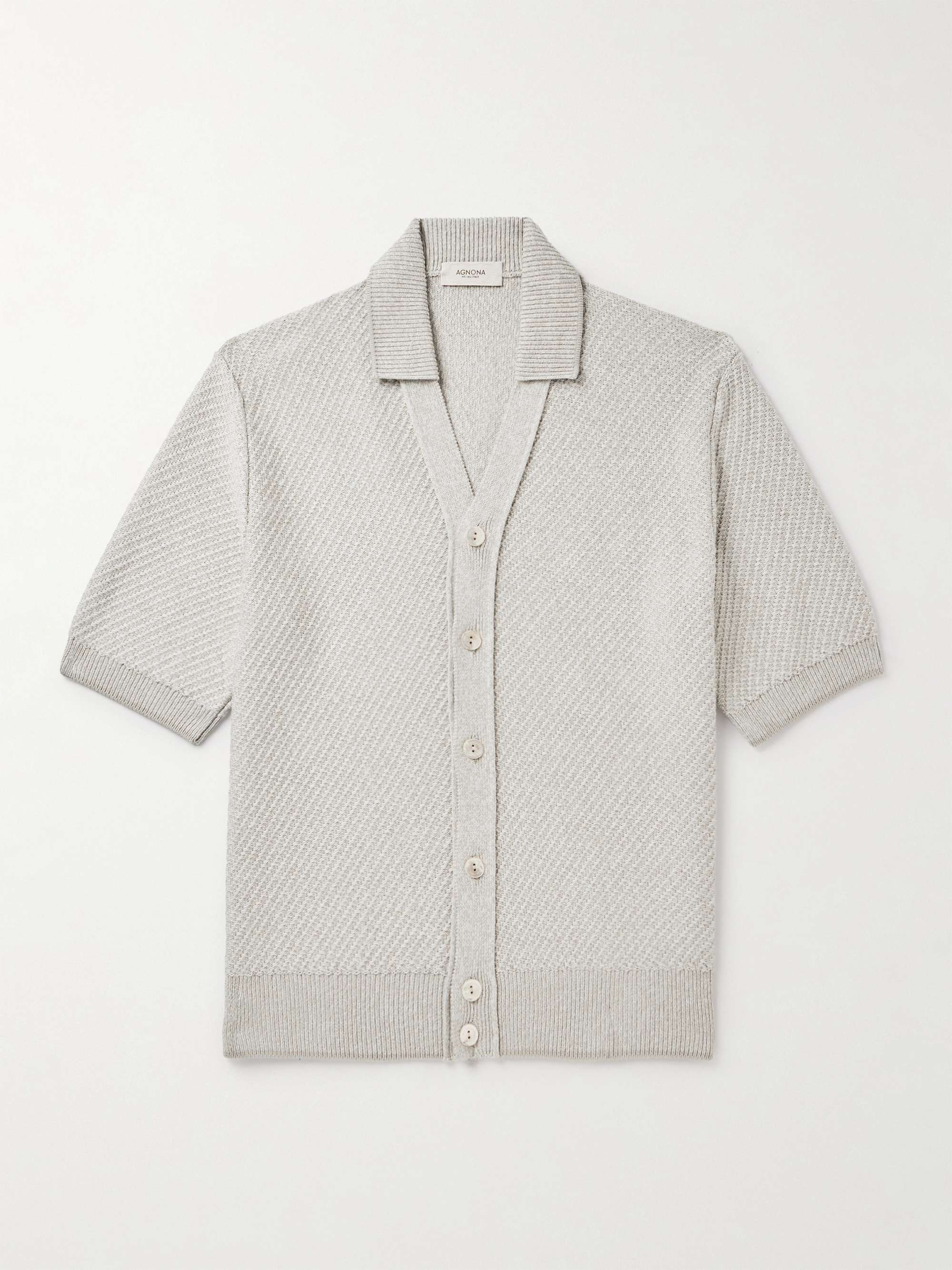 AGNONA Cotton, Silk and Cashmere-Blend Shirt for Men | MR PORTER