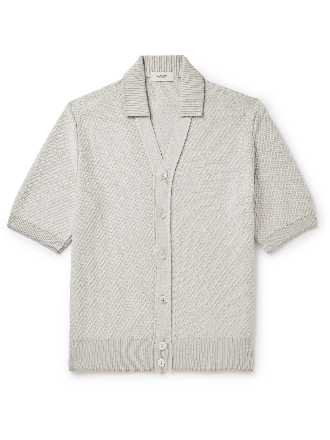 AGNONA – Cotton, Silk and Cashmere-Blend Shirt