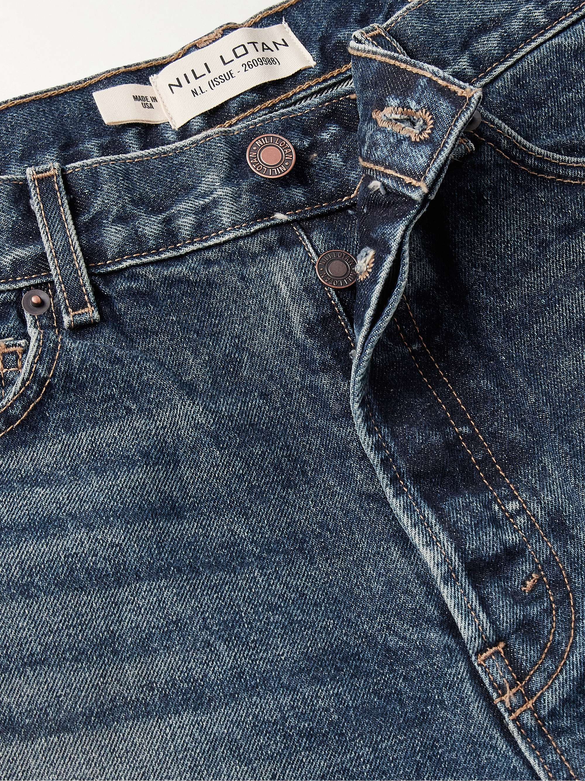 NILI LOTAN Billie Straight-Leg Jeans