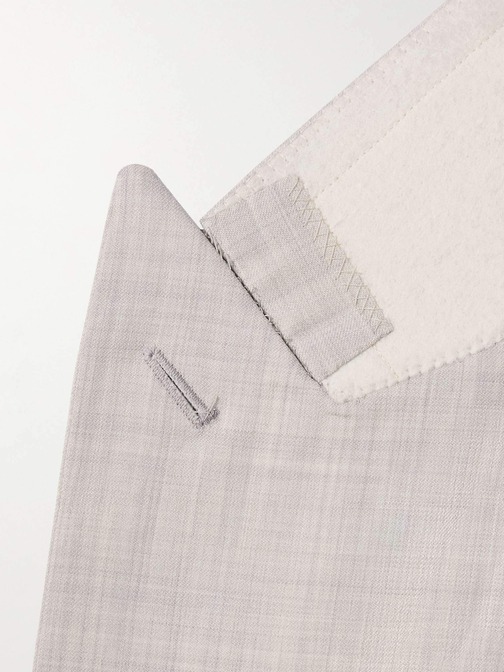 GIVENCHY Double-Breasted Wool-Twill Blazer for Men | MR PORTER