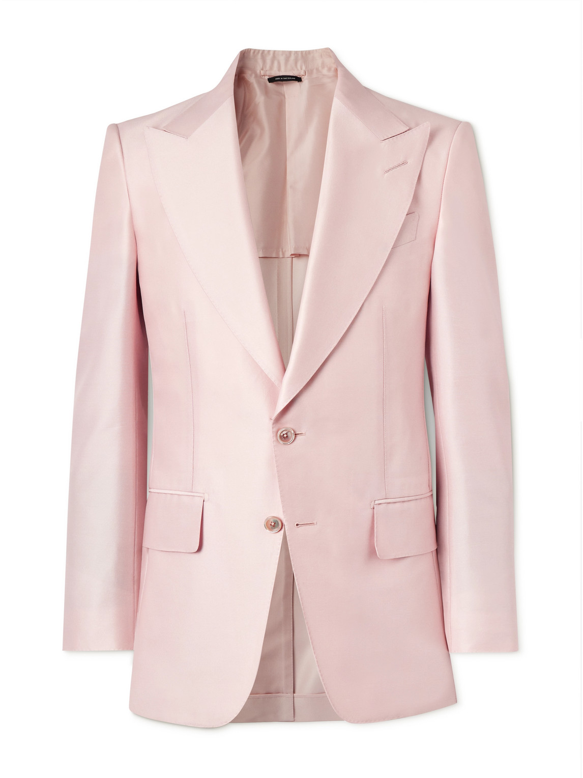Shop Tom Ford Atticus Wool And Silk-blend Suit Jacket In Unknown