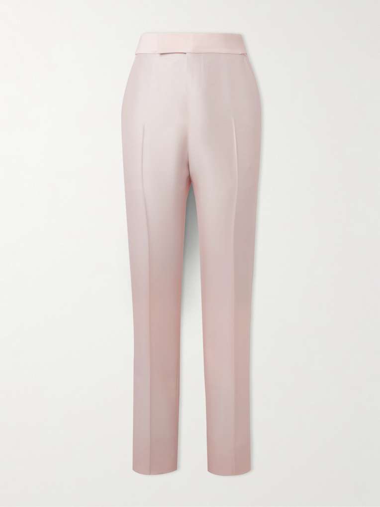Tom Ford — Atticus Slim-Fit Tapered Wool and Silk-Blend Twill Suit Trousers