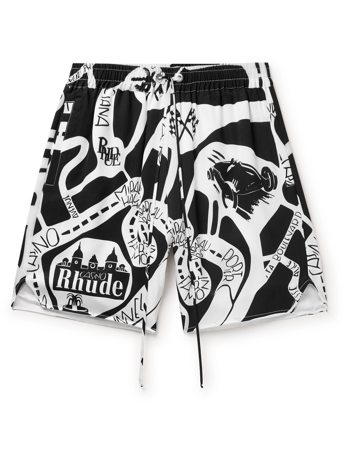 Rhude Men's Strada Shorts In Black