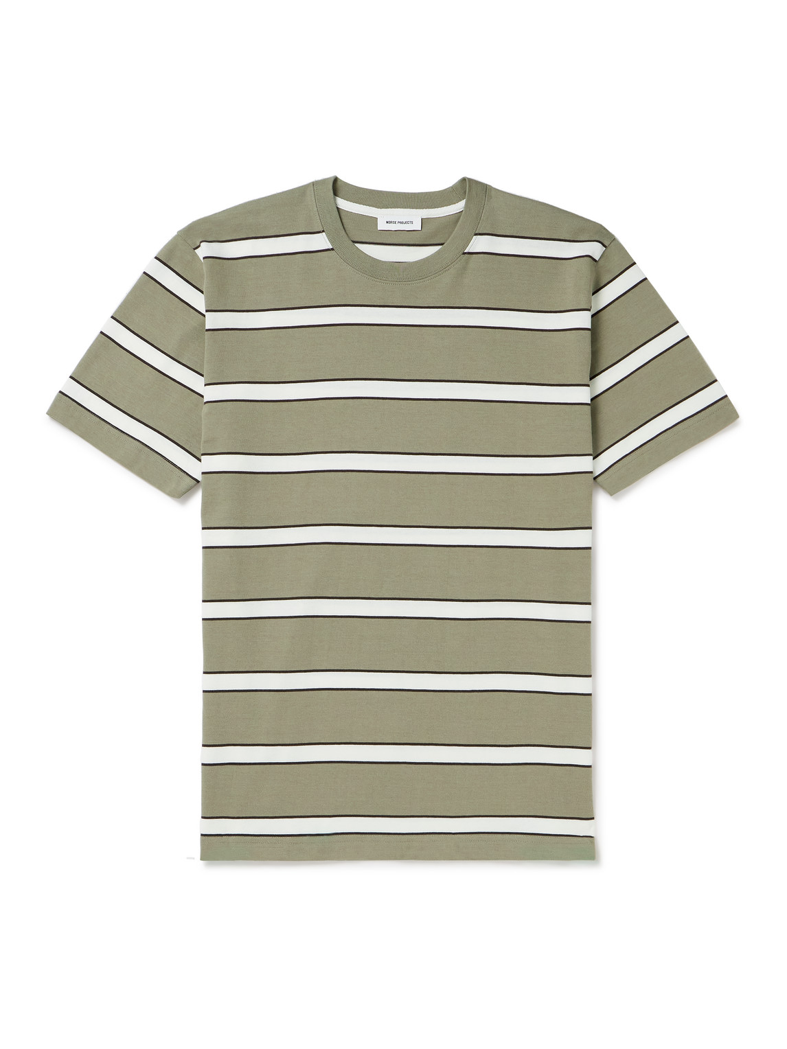 Norse Projects Taupe Johannes T-shirt In Neutrals