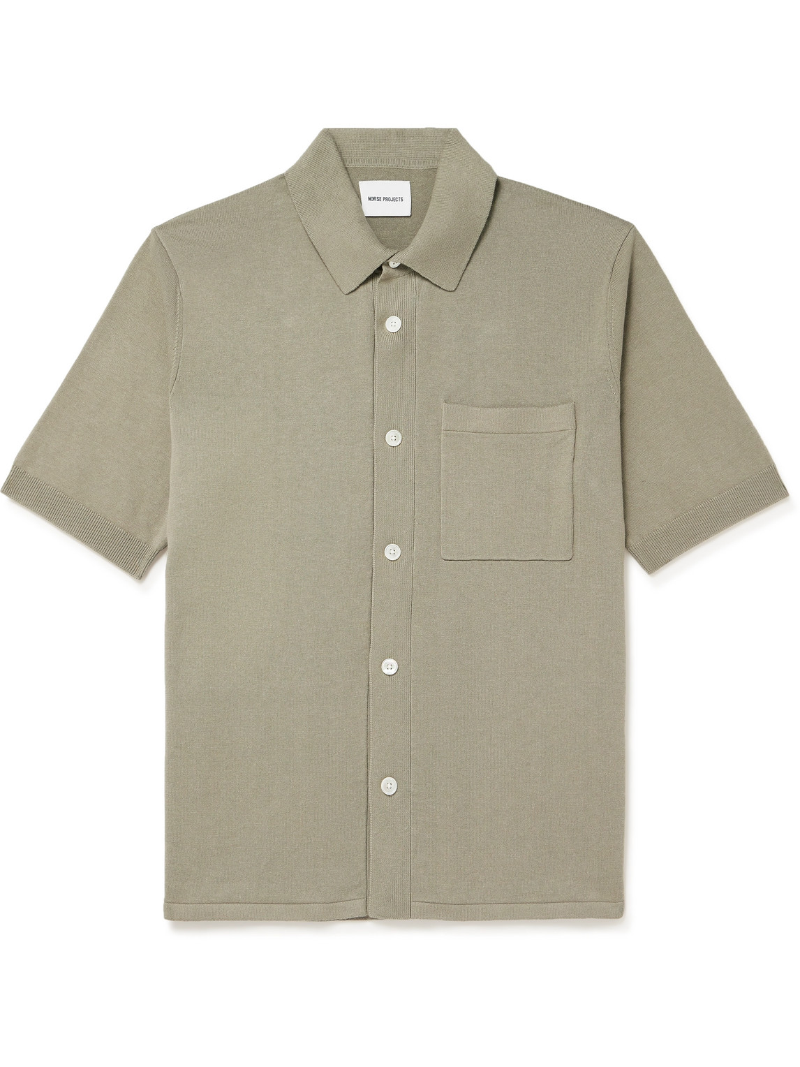 Norse Projects Rollo Linen And Cotton-blend Shirt In Neutrals