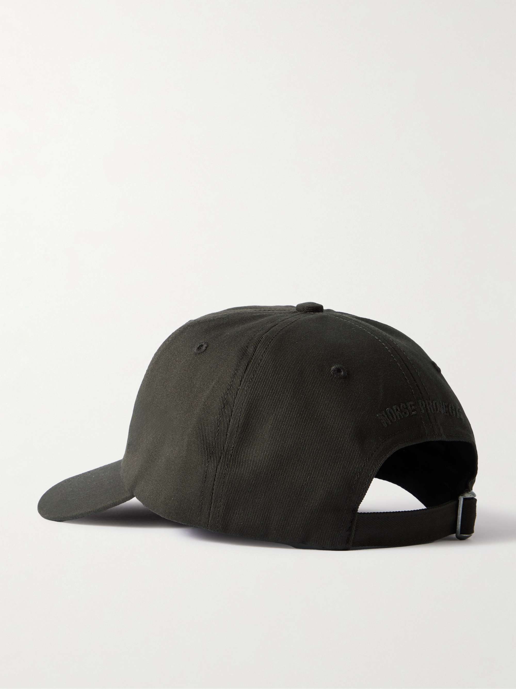 NORSE PROJECTS Logo-Embroidered Cotton-Twill Baseball Cap