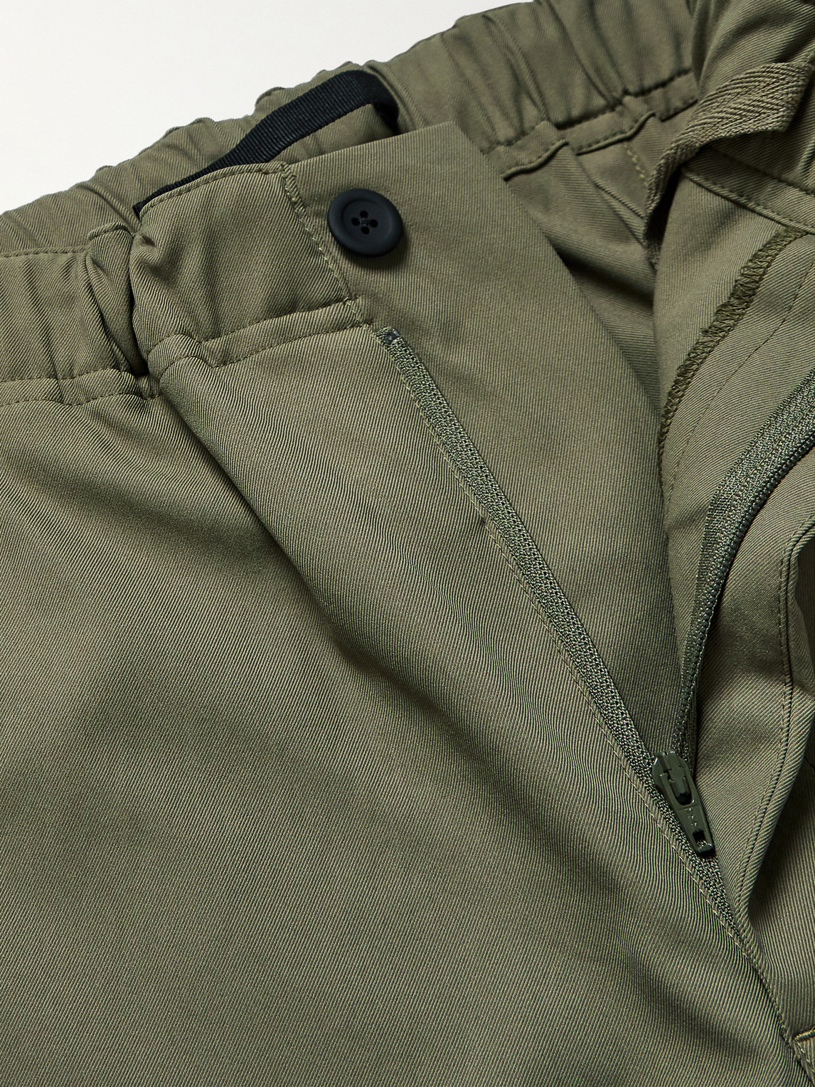 Shop Norse Projects Ezra Straight-leg Solotex® Twill Trousers In Green