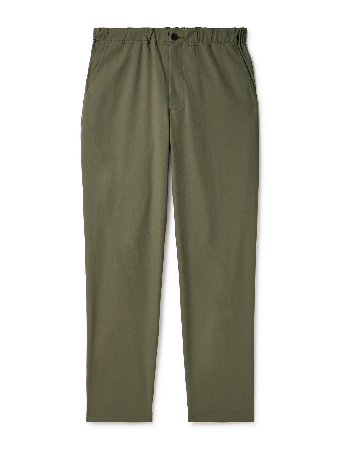 Norse Projects Ezra Straight-leg Solotex® Twill Trousers In Green