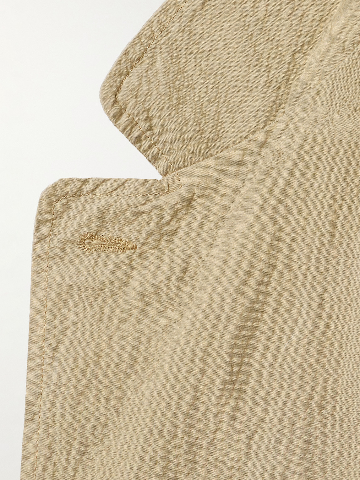 Shop Universal Works Cotton-blend Seersucker Jacket In Neutrals