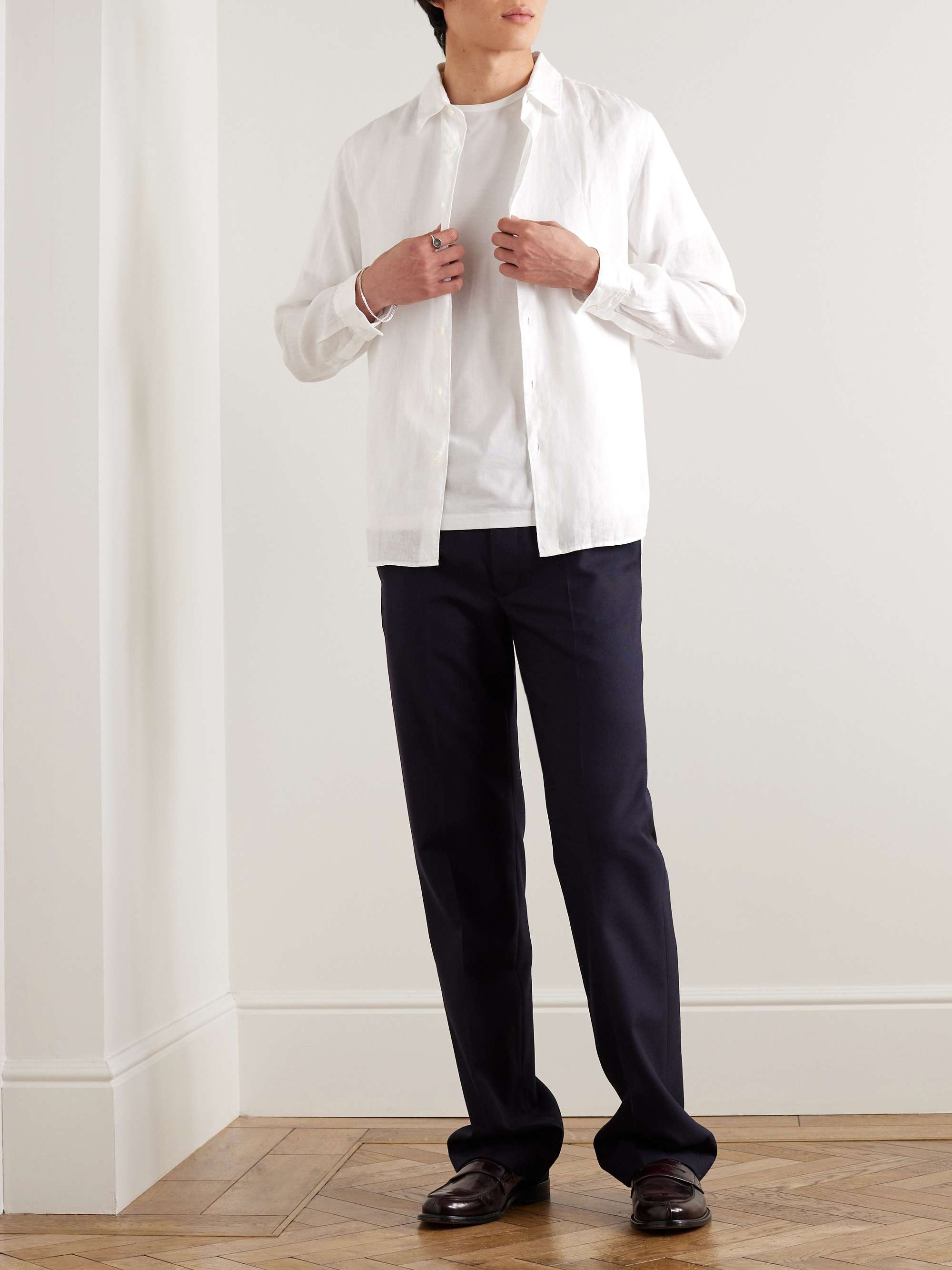 THEORY Irving Linen Shirt