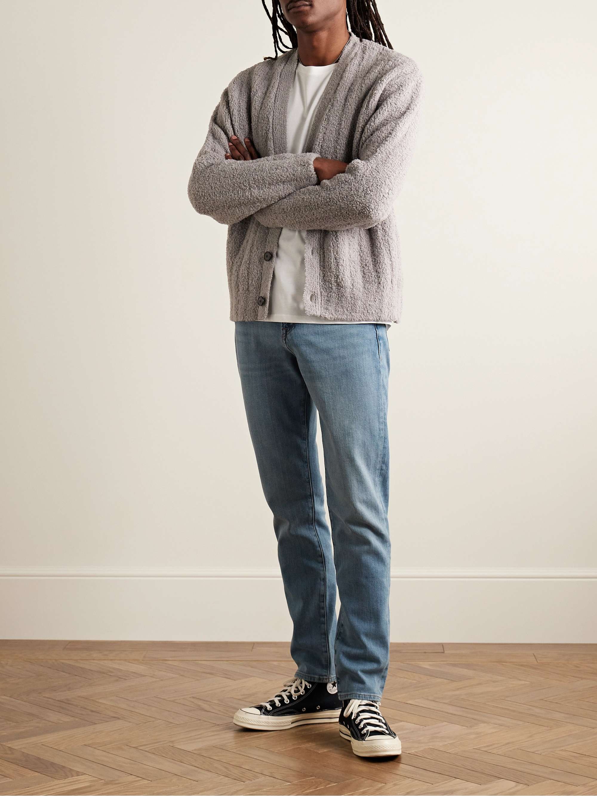 FRAME L'Homme Athletic Slim-Fit Jeans