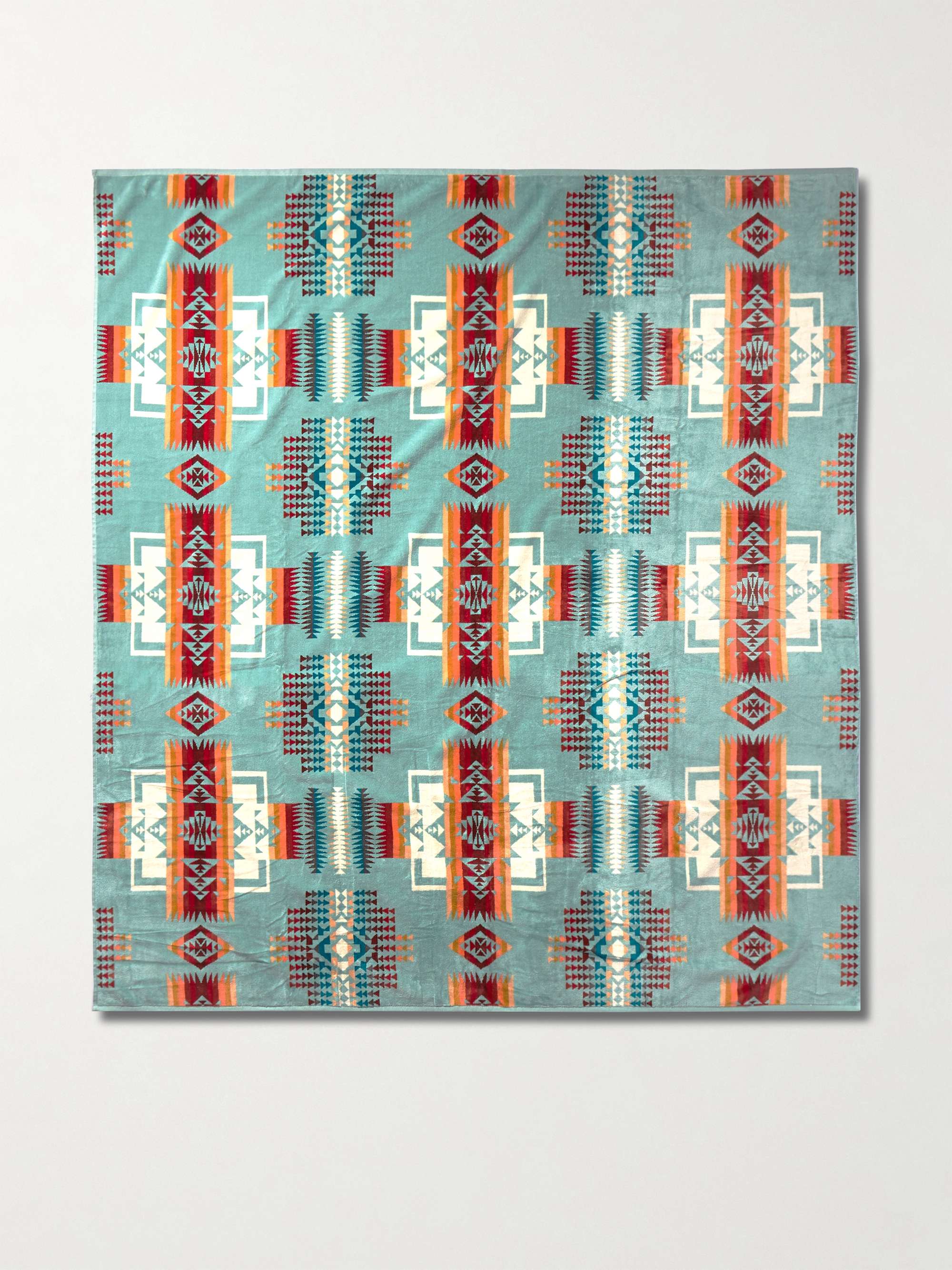 PENDLETON Cotton-Terry Jacquard Towel For Two
