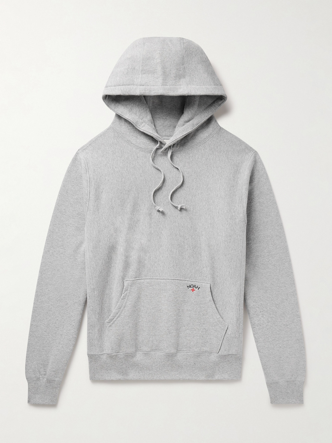 Noah Logo-Embroidered Cotton-Jersey Hoodie - Men